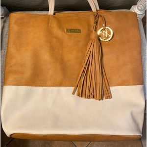 AMiani Tan Tote